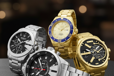 Pánske hodinky Maserati, Diesel a Invicta